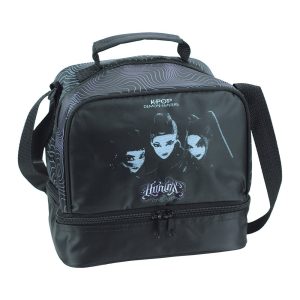 K-pop Démonvadászok Black thermo uzsonnás táska 21 cm