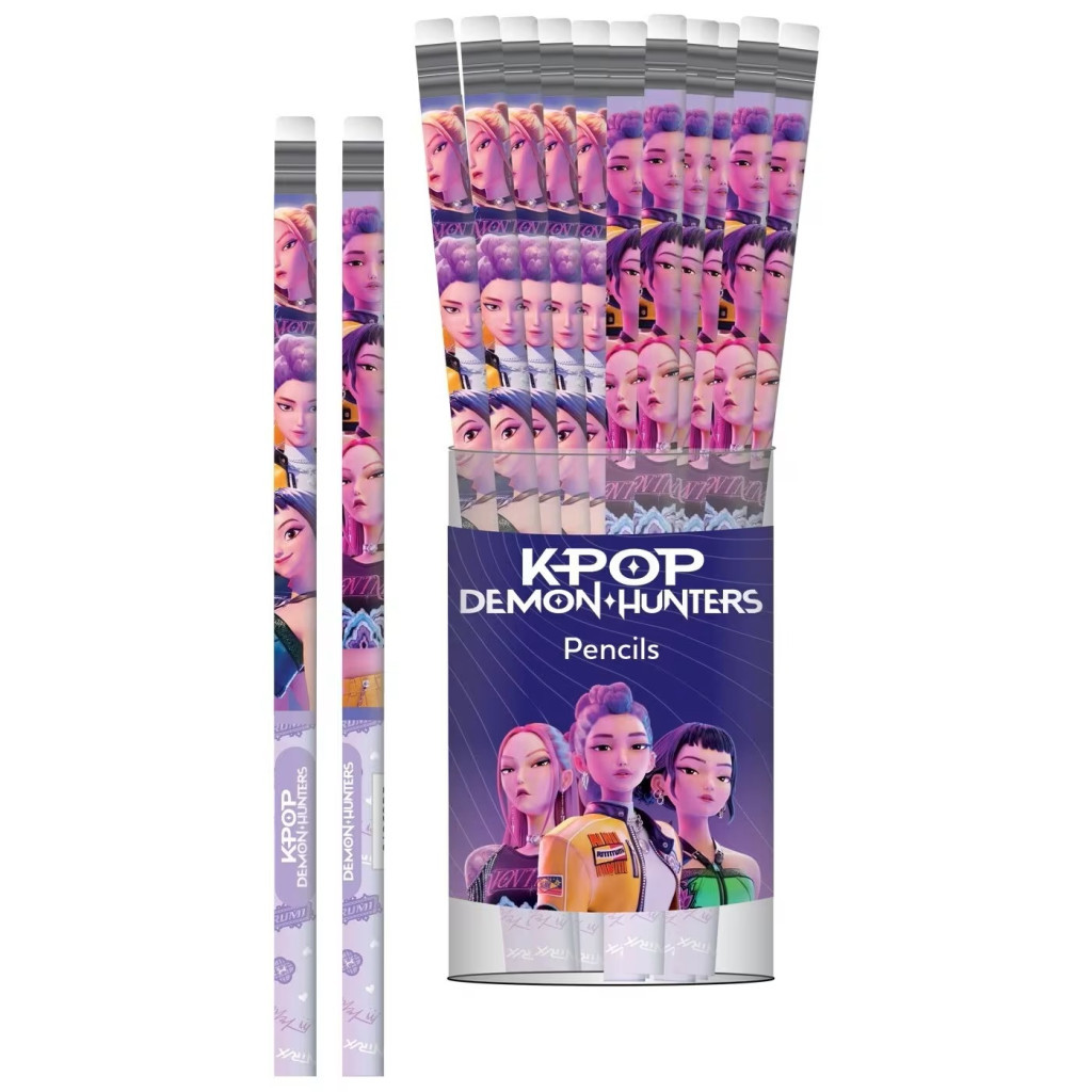 K-pop Démonvadászok Hunter X HB grafit ceruza radír véggel - Image 2