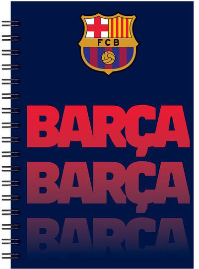 FC Barcelona Barca B/5 vonalas spirál füzet 70 lapos