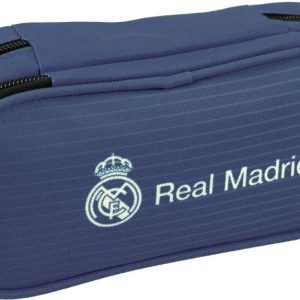 Real Madrid Blue 2 rekeszes tolltartó 23 cm