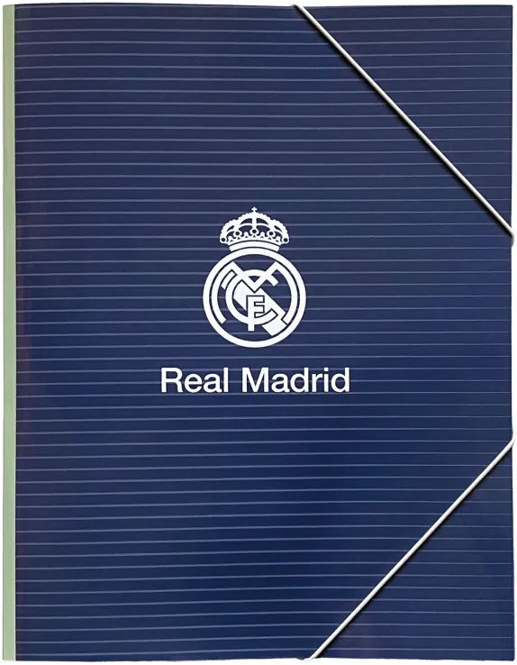 Real Madrid Blue A/4 gumis mappa