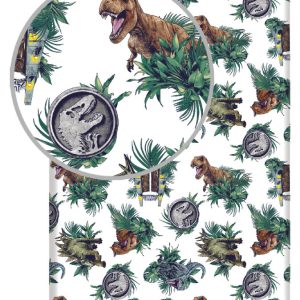 Jurassic World Dino Kingdom gumis lepedő 90x200 cm