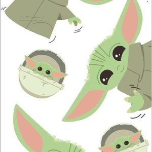 Star Wars Baby Yoda fürdőlepedő, strand törölköző 70x140cm