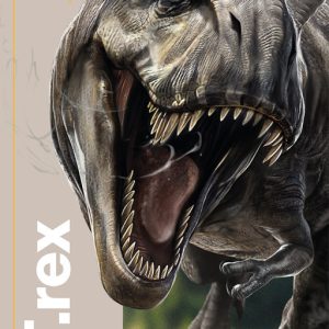 Jurassic World T-Rex fürdőlepedő, strand törölköző 70x140cm