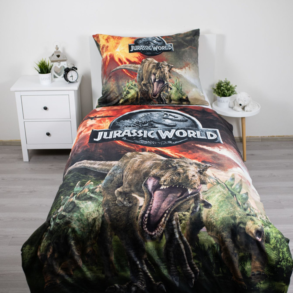 Jurassic World Volcano ágyneműhuzat 140×200cm, 70×90 cm microfibre - Image 2