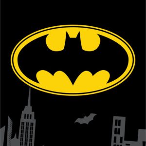 Batman The Emblem fürdőlepedő, strand törölköző 70x140cm