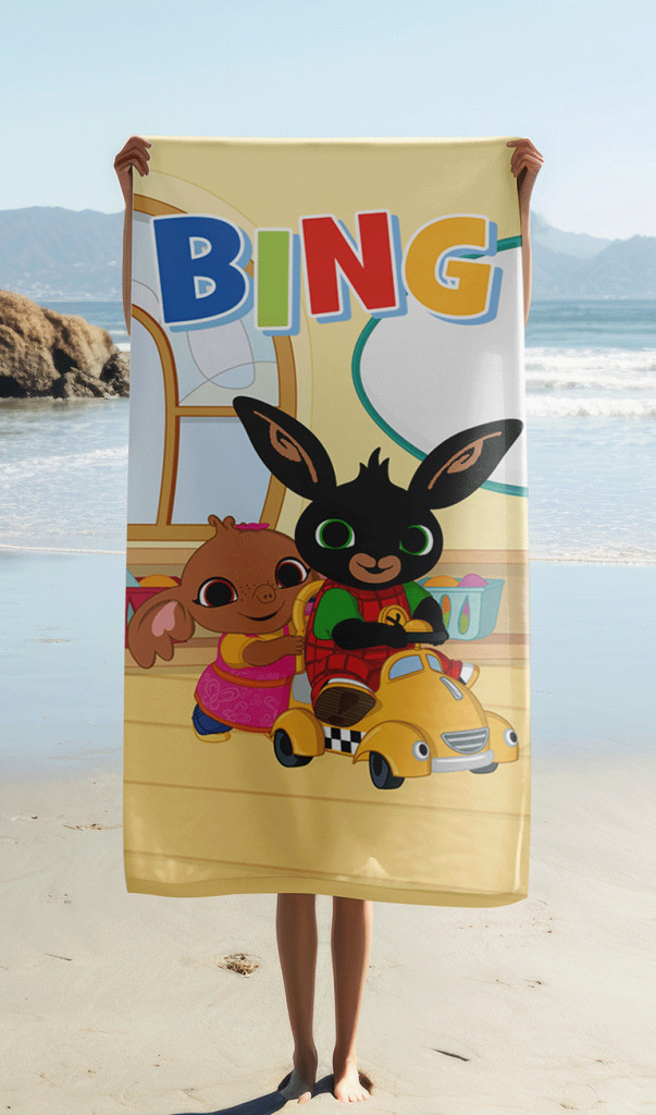 Bing Playroom fürdőlepedő, strand törölköző 70x140cm - Image 2