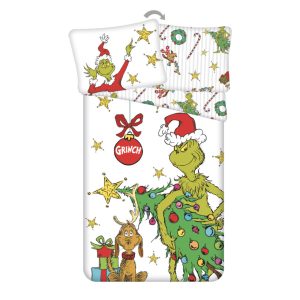 A Grincs Grinchmas ágyneműhuzat 140x200 cm, 70x90 cm