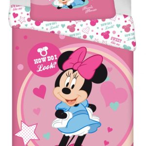 Disney Minnie Look ágyneműhuzat 140×200cm, 70×90 cm microfibre