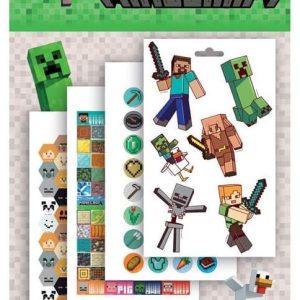 Minecraft Fight matricás album 200 db-os