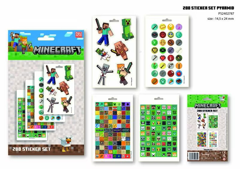 Minecraft Fight matricás album 200 db-os - Image 2