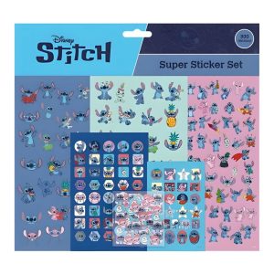 Disney Lilo és Stitch, A csillagkutya Happy matrica szett XL