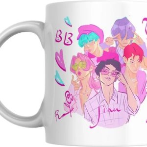 K-pop Démonvadászok Saja Boys porcelán bögre 315 ml (11 oz) Díszdobozban