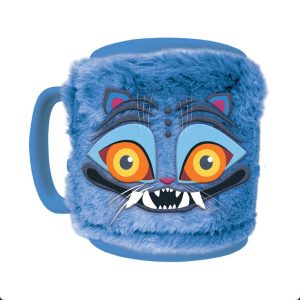 K-pop Démonvadászok Derpy porcelán bögre levehető plüss borítással 440 ml (15,5 oz) Díszdob