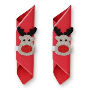 Rénszarvas Deer szalvétagyűrű szett