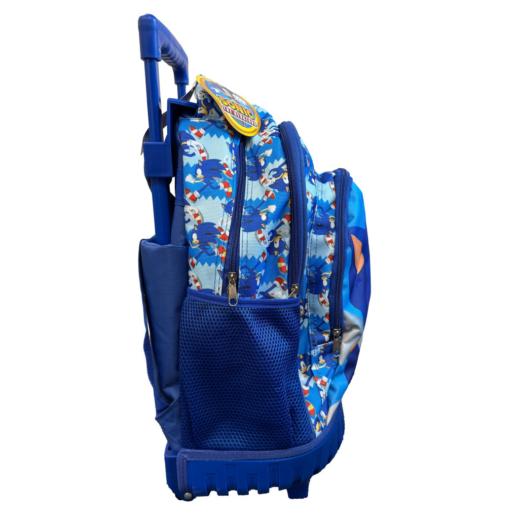 Sonic a sündisznó Modern prémium gurulós iskolatáska, táska 44 cm - Image 2